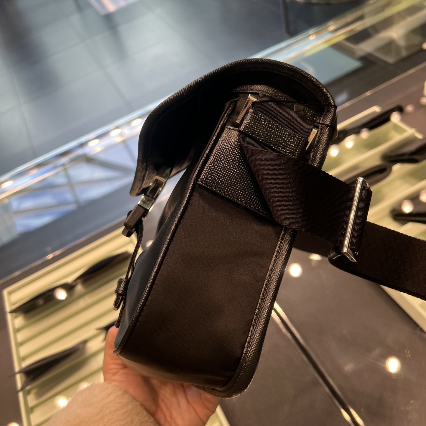 【PRADA】セール 2VD028 RENYLON ミニ ミリタリーショルダー