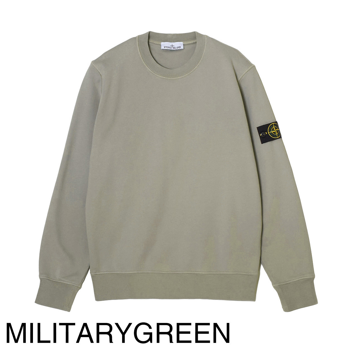 【STONE ISLAND】ストーンアイランド ロゴ ワッペン スウェット