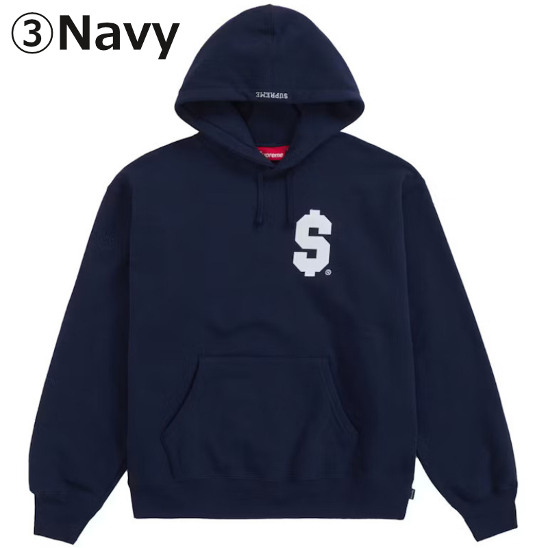 Supreme★24SS WEEK 5 $ロゴ スウェットパーカー フーディ