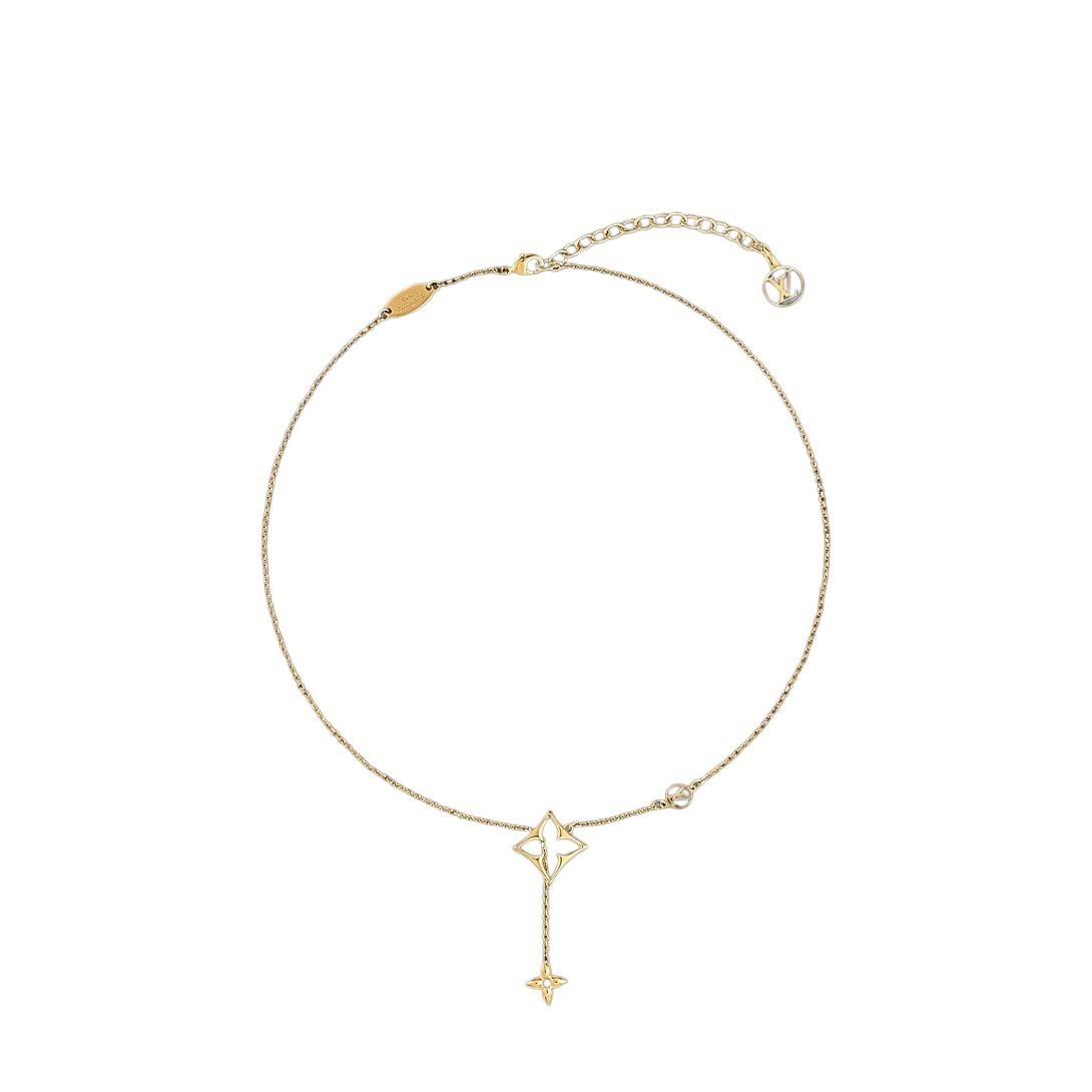 Louis Vuitton ネックレス LV フラワーグラム