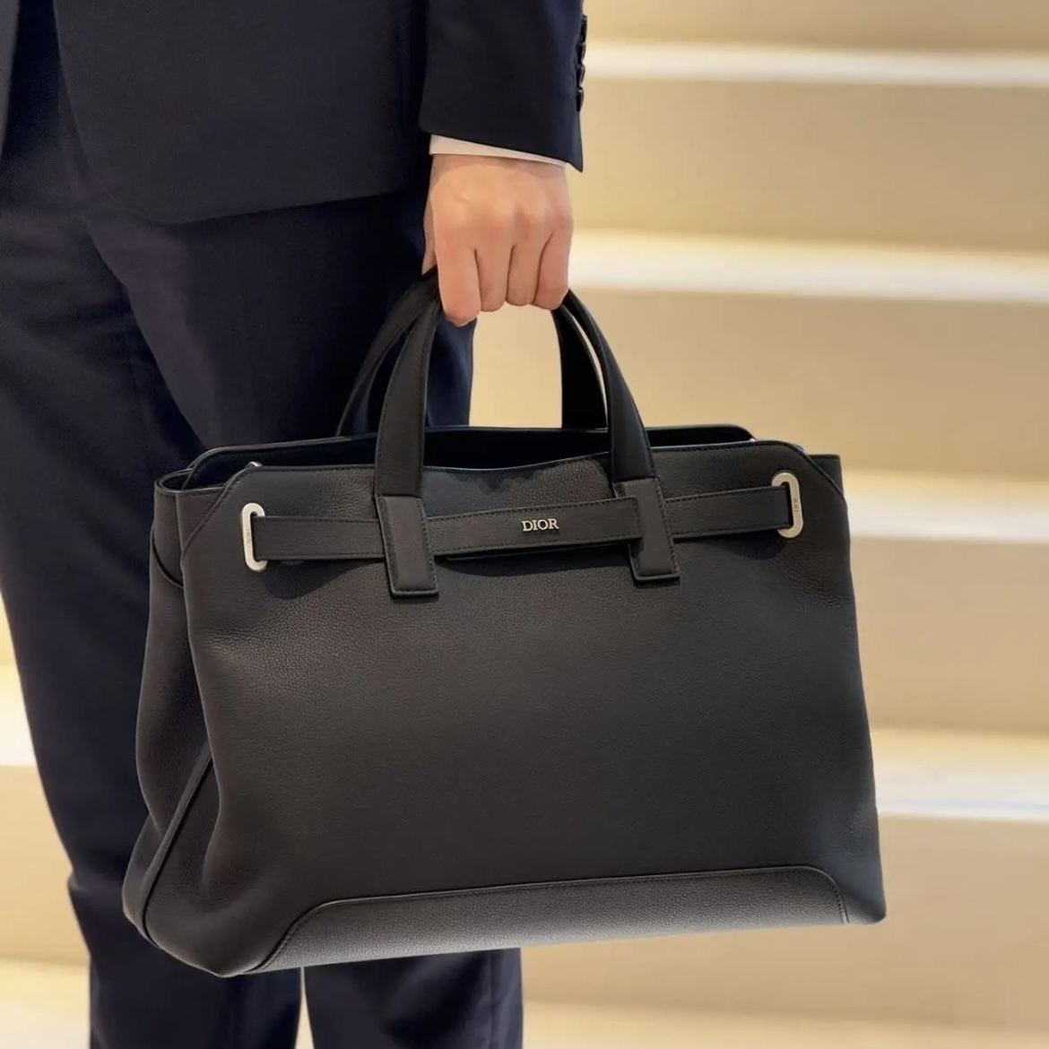 【ビジネス◎】Dior ディオール トートバッグ ミディアム