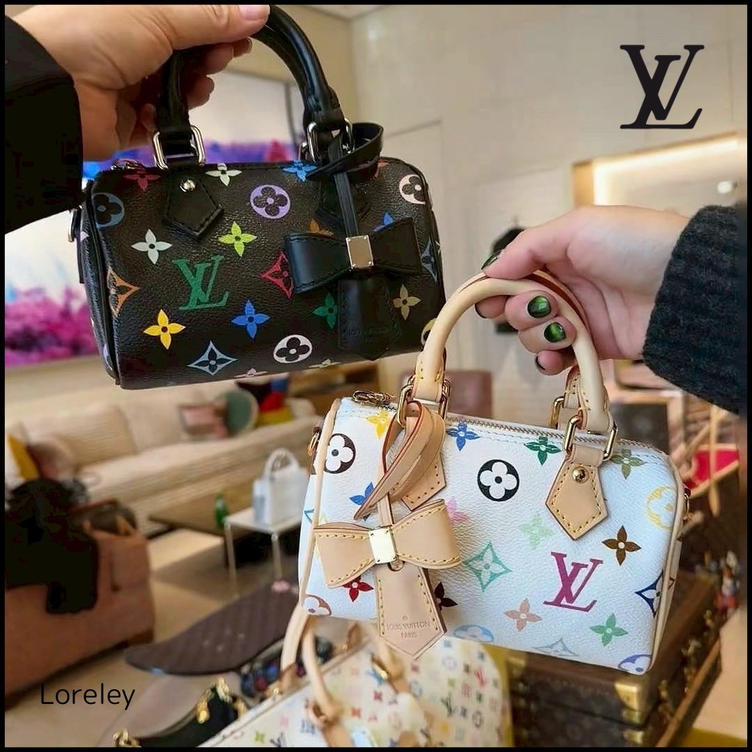 【新作　村上隆コラボ♪】Louis Vuitton　ナノスピーディ