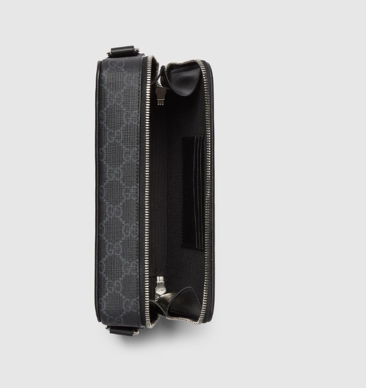 【GUCCI】〔GG ブラック〕スモール ショルダーバッグ