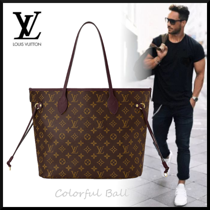 【お洒落メンズへ】Louis Vuitton ネヴァーフル MM トートバッグ