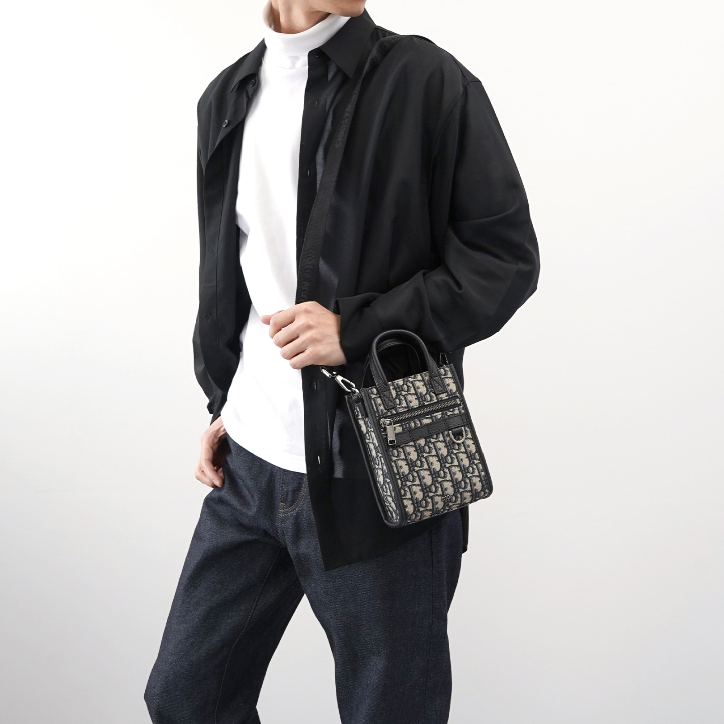 【DIOR】Safari ノースサウス ミニトートバッグ　2Way