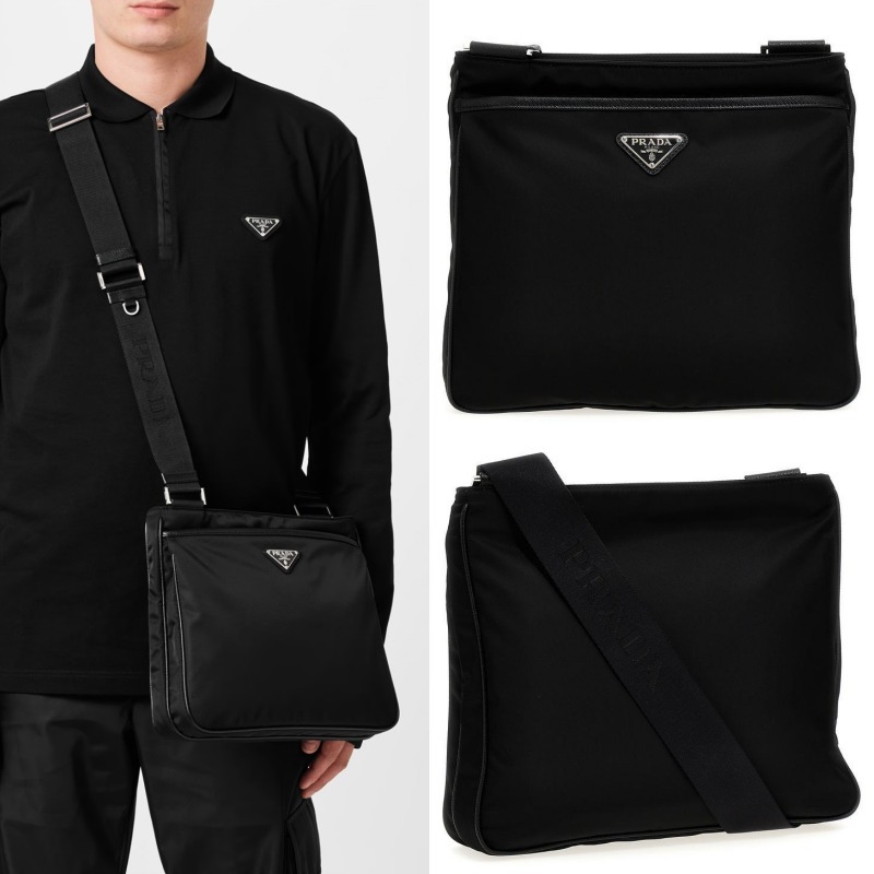 VIP価格◆PRADA◆プラダ◆メンズ ナイロン ショルダーバッグ