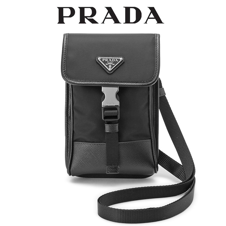 PRADA スマホケース 2ZH109 2DMH ショルダーバッグ ポシェット