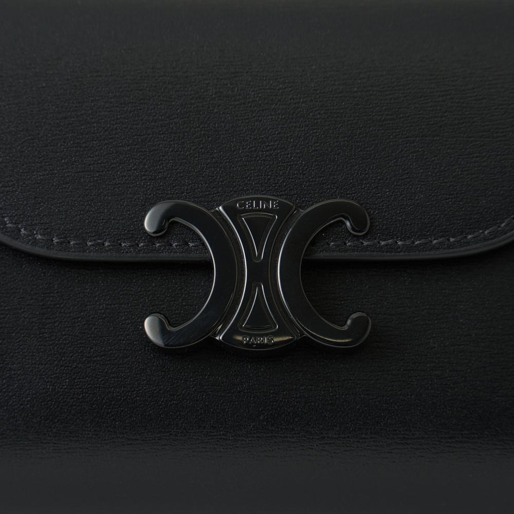 CELINE トリオンフ スモール フラップウォレット