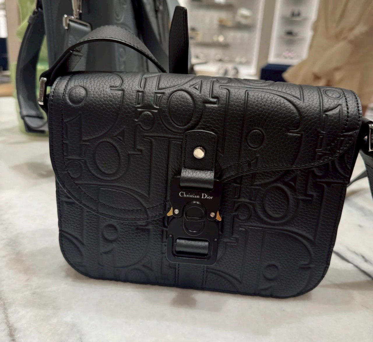 【上品な魅力☆】Dior★Saddle メッセンジャーバッグ スモール