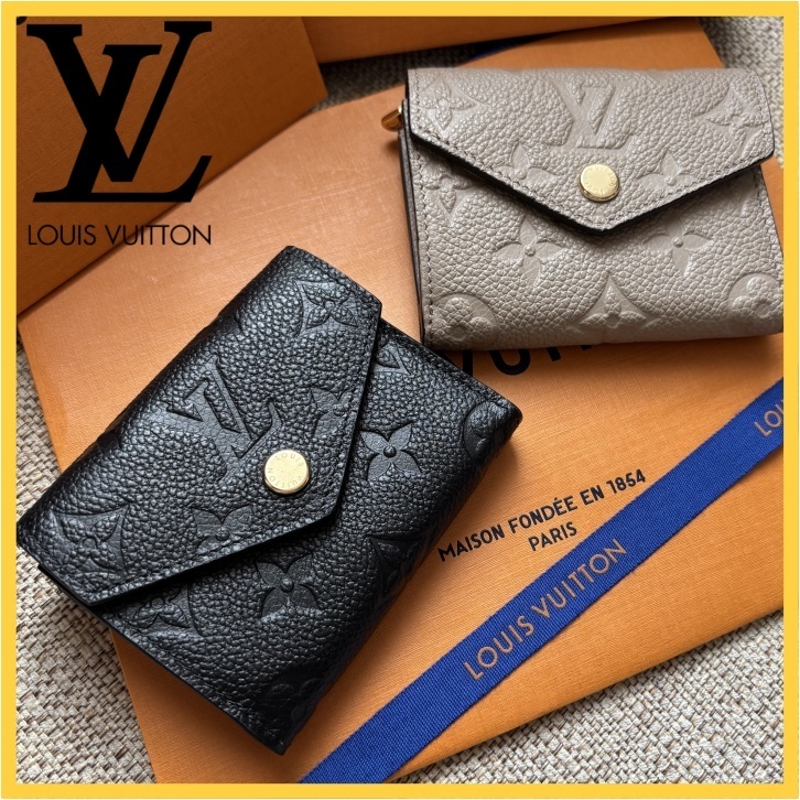 サイズ感がいい♪【 LOUIS VUITTON 】ポルトフォイユゾエ財布