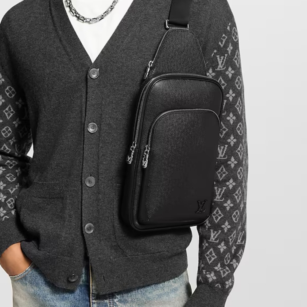 【ルイヴィトン】アベニュー スリングバッグ NM