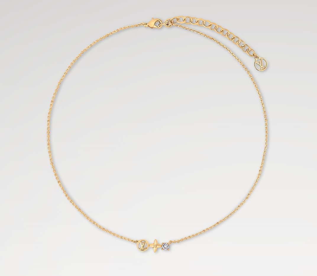 シンプルさが可愛い♪ Louis Vuitton ネックレス プティ ルイ