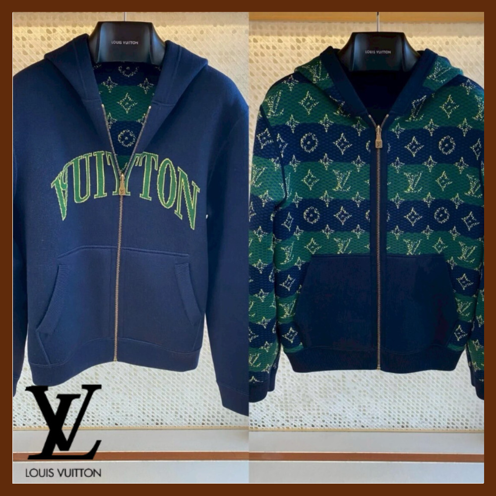 リバーシブルでオシャレパーカー【Louis Vuitton】パーカー