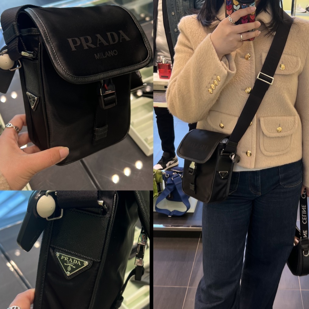 【PRADA】セール 2VD028 RENYLON ミニ ミリタリーショルダー