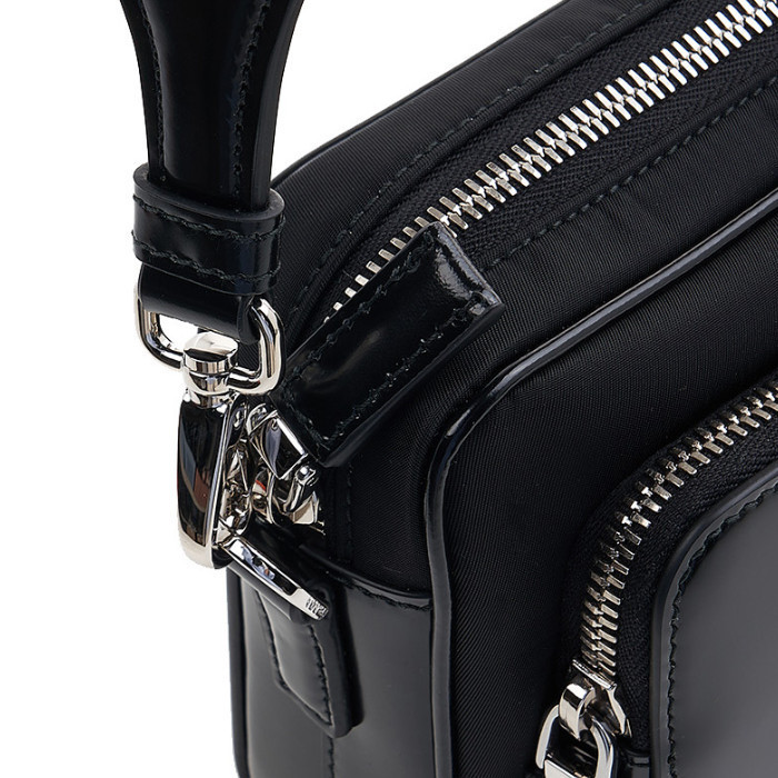 ♦PRADA♦Re-Nylon ブラッシュドレザークロスバッグ