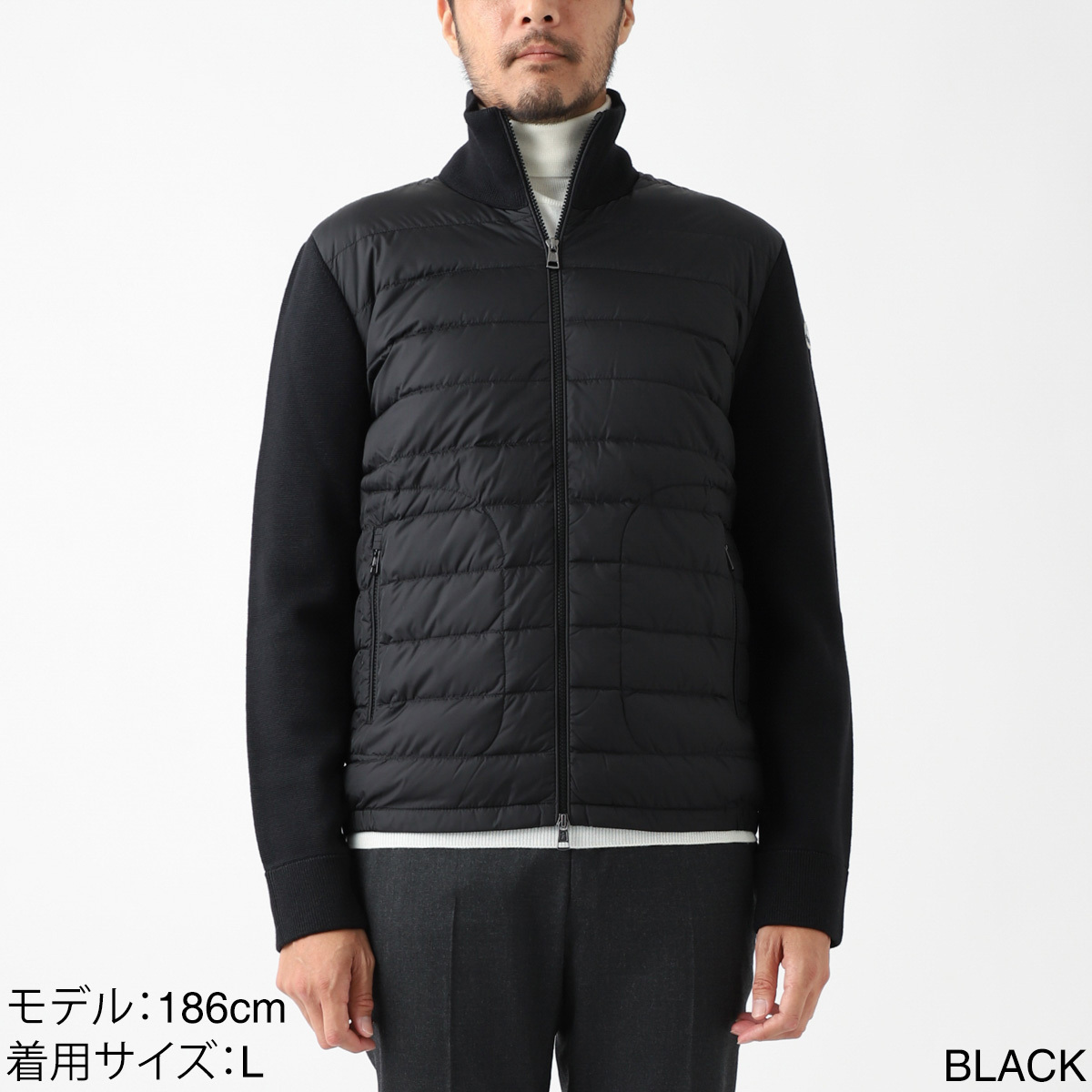 MONCLER ジップアップ カーディガン 9b50700-a9341-tg