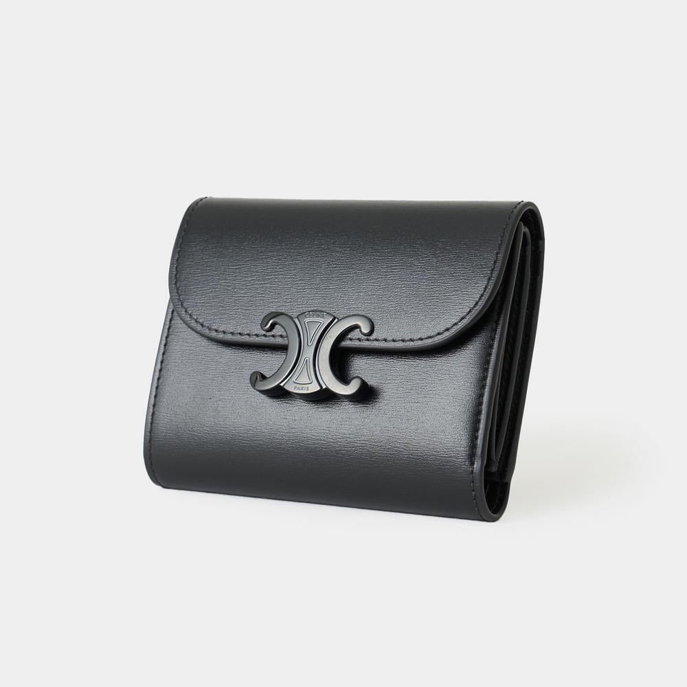CELINE トリオンフ スモール フラップウォレット