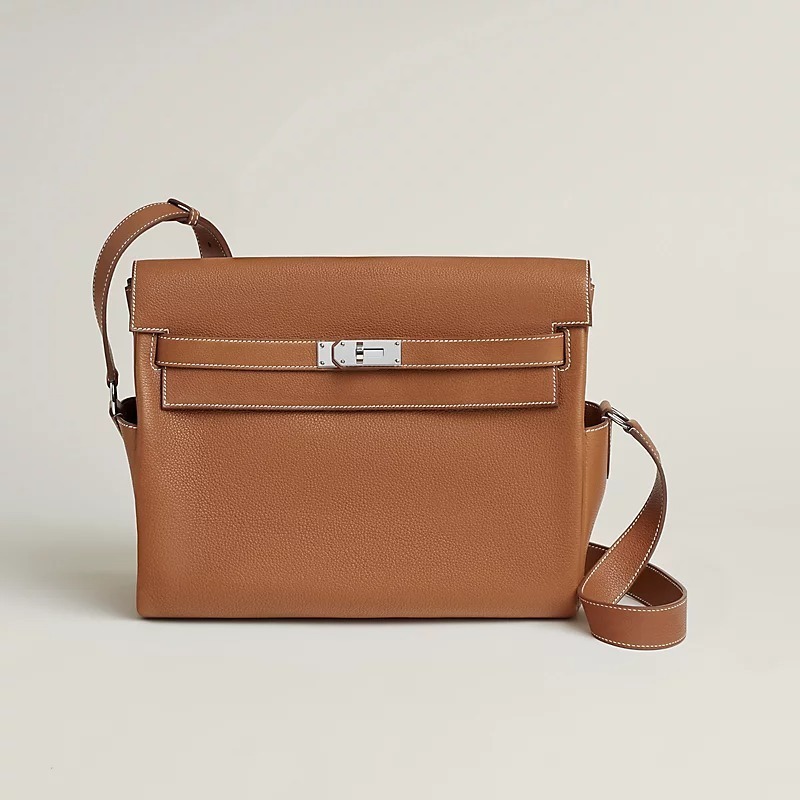 《希少★2色》HERMES ケリーメッセンジャーGMバッグ