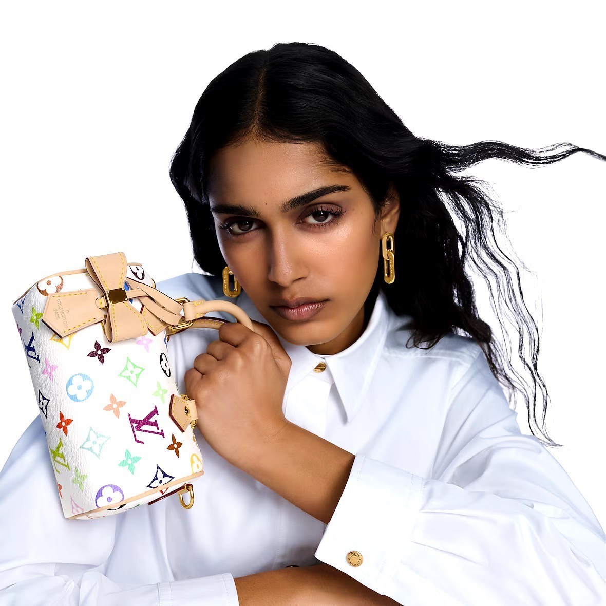 【新作　村上隆コラボ♪】Louis Vuitton　ナノスピーディ