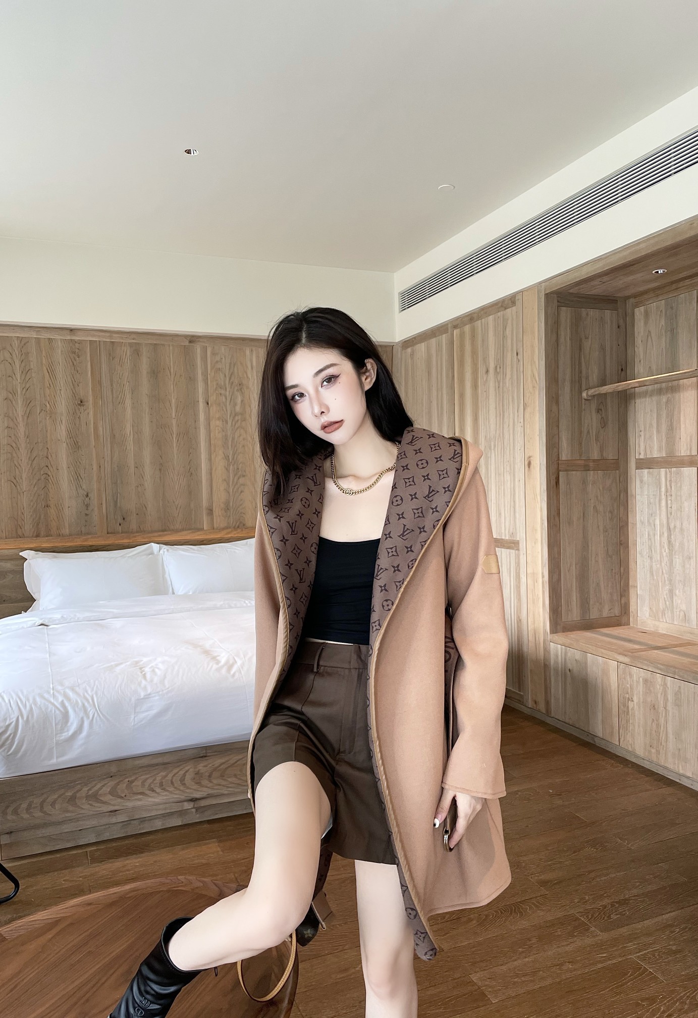 【LOUIS VUITTON旗艦店】ルイヴィトン ロングコート ご好評に付き再入荷！