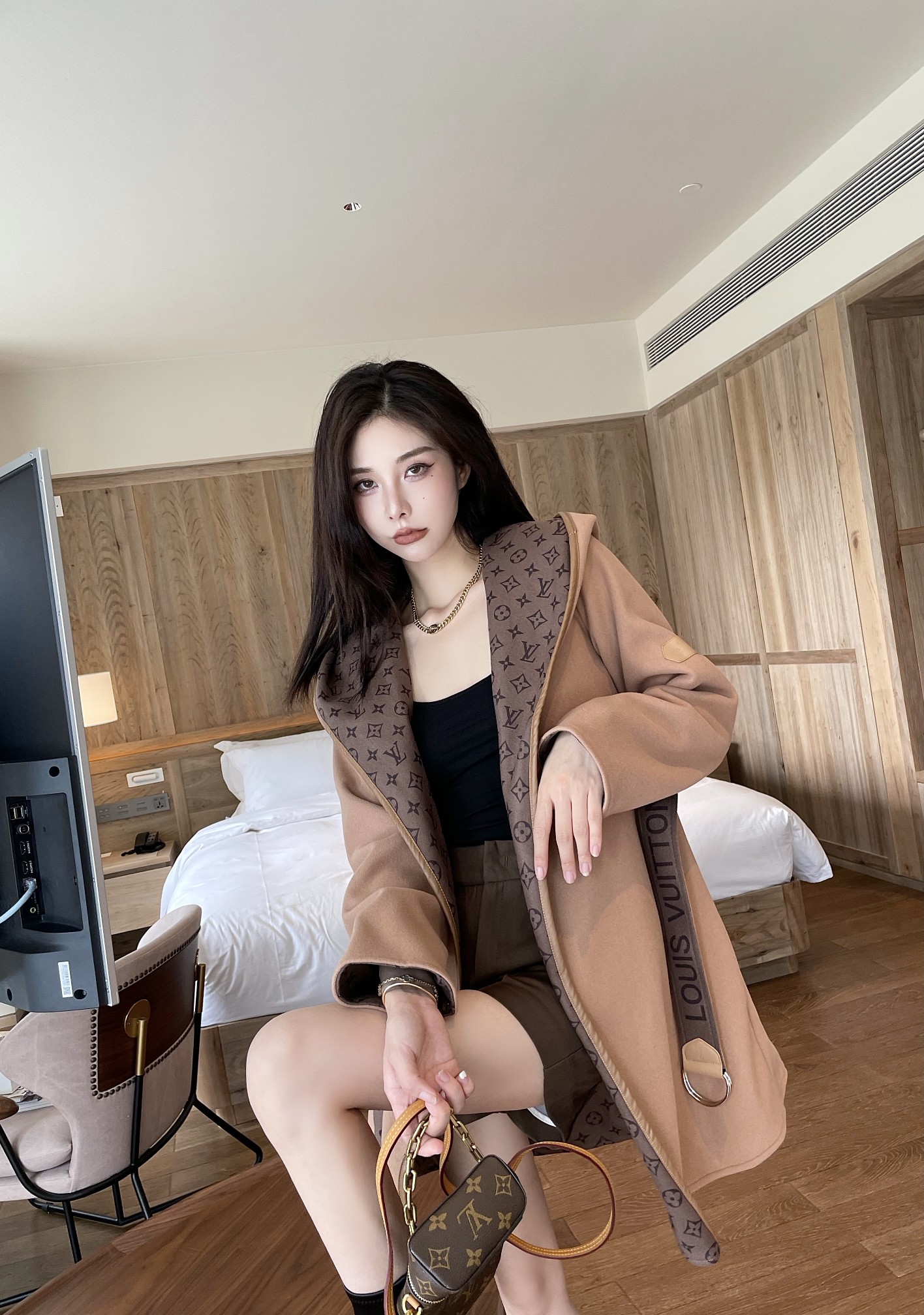 【LOUIS VUITTON旗艦店】ルイヴィトン ロングコート ご好評に付き再入荷！