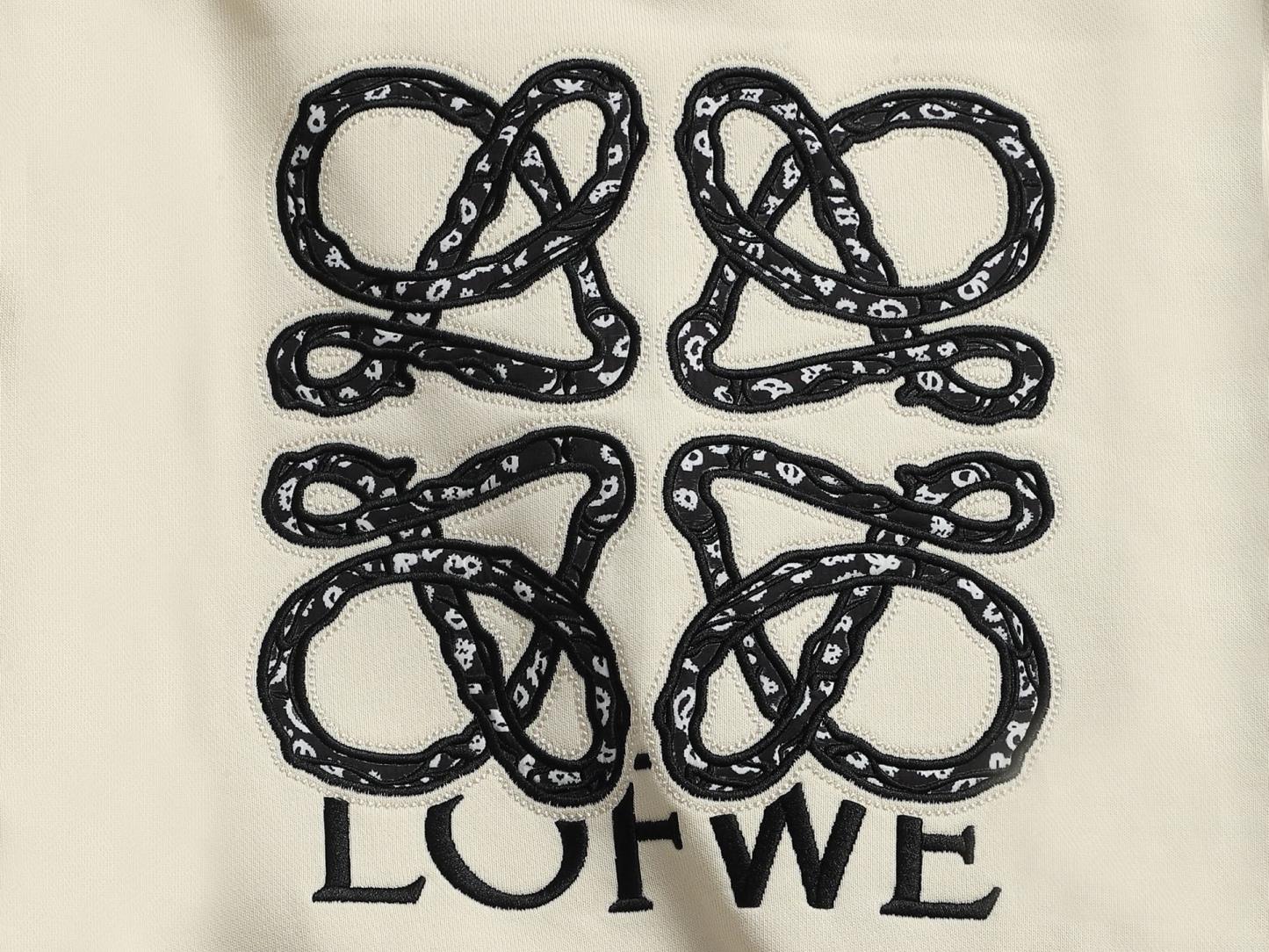 【LOEWE】刺繍長袖 T シャツ