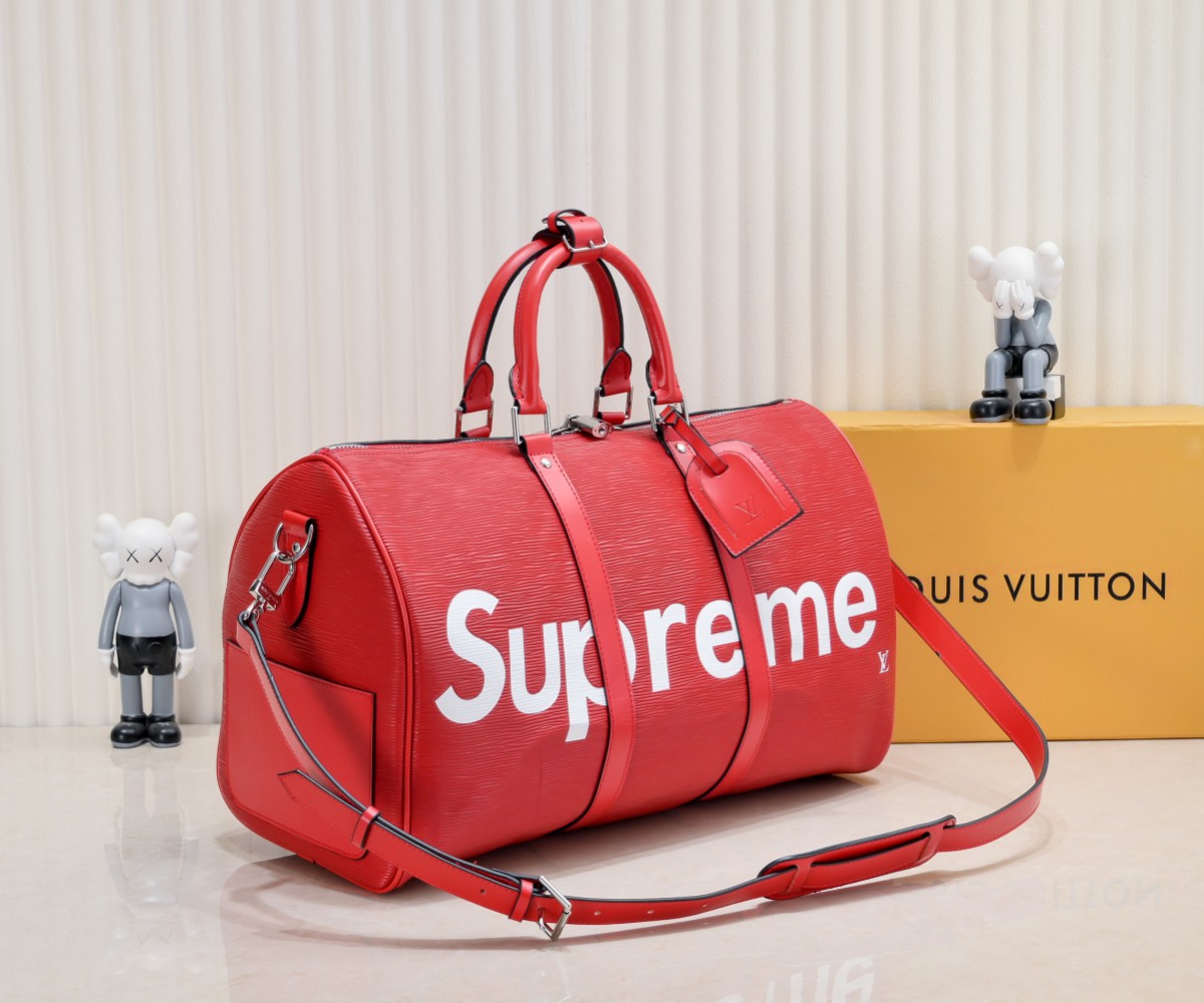 【収納力抜群】Louis Vuitton Supreme ロックイット ビジネスバッグ
