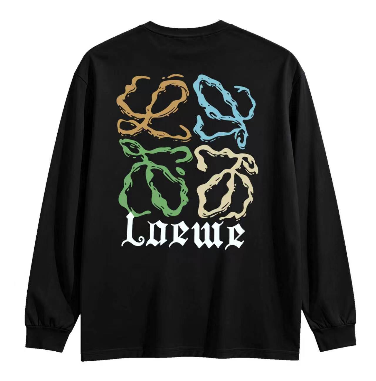 【LOEWE】プリント長袖 T シャツ