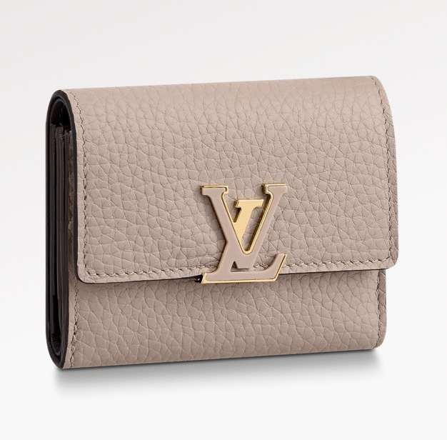 ◆お早めに!!◆ LV カプシーヌ XS コンパクト 財布 黒 ピンク