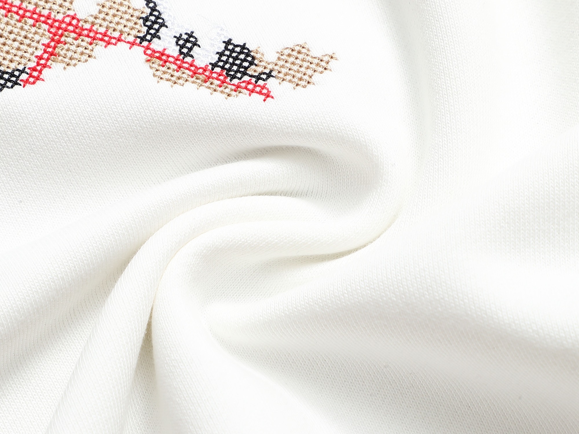 【BURBERRY】刺繍長袖 T シャツ