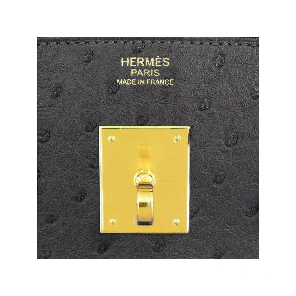 【HERMES】エルメス バーキン 30cm オーストリッチ ゴールド金具