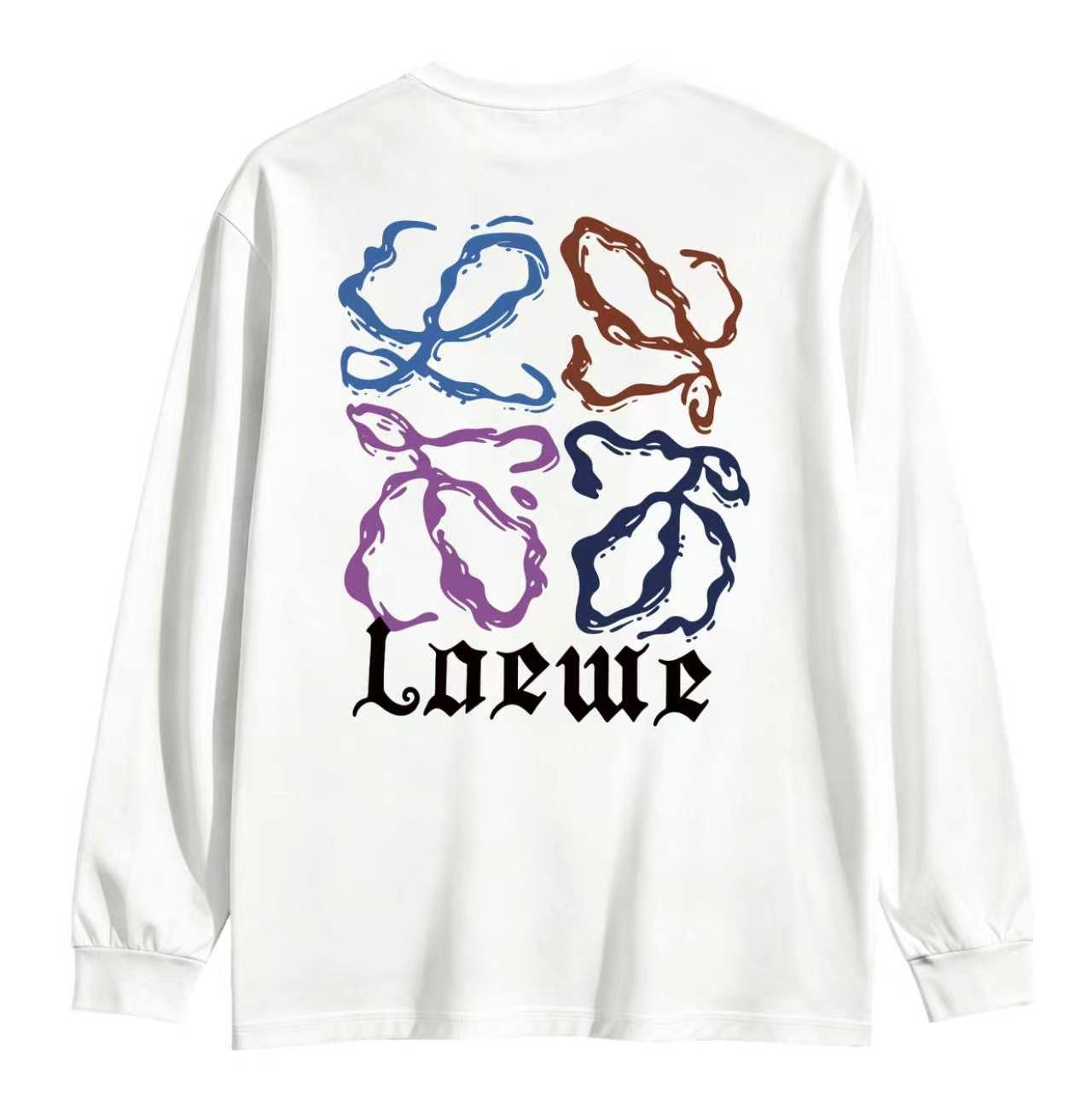 【LOEWE】プリント長袖 T シャツ