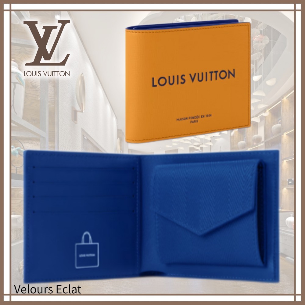 【自分だけの風合いになる】Louis Vuitton 折りたたみ財布
