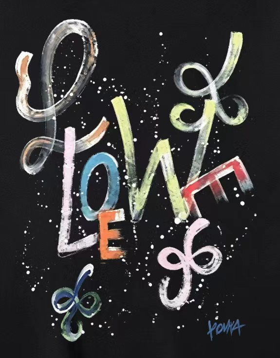 【LOEWE】長袖 T シャツ