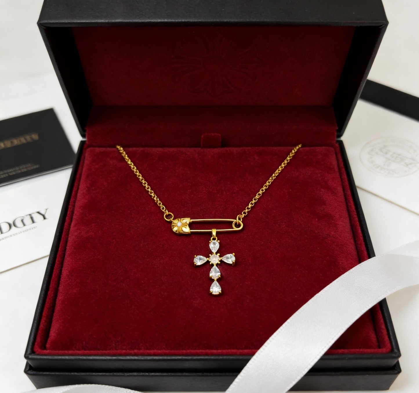 Chrome Heart すぐ届く■国内発■コリエ・プティ ルイ