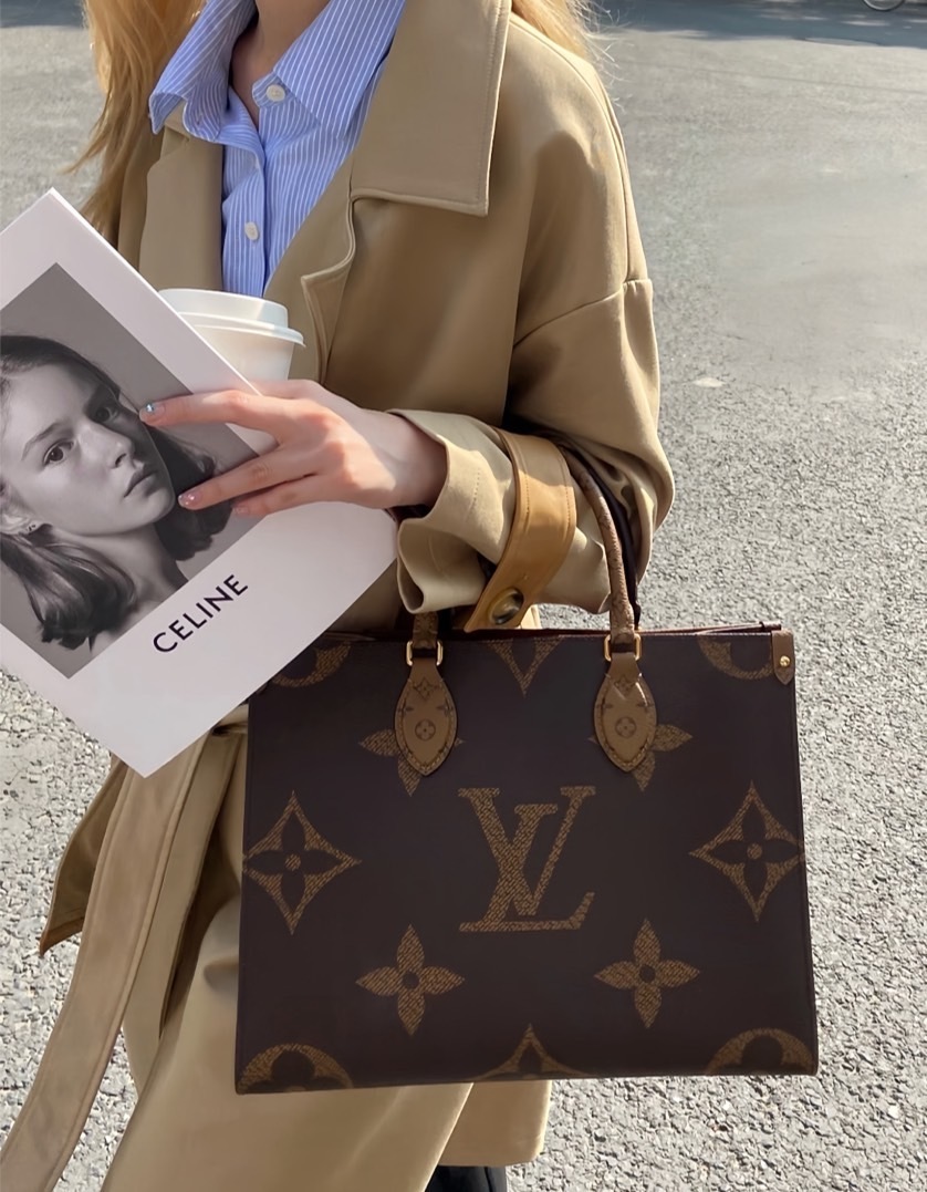 【気分に合わせて選べる♪】Louis Vuitton オンザゴー MM トート 35cm