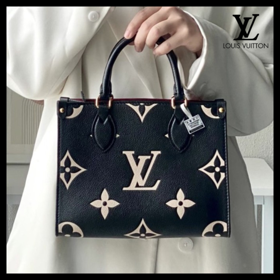 憧れの逸品◆【Louis Vuitton】オンザゴー PM ミニ・トート 25cm