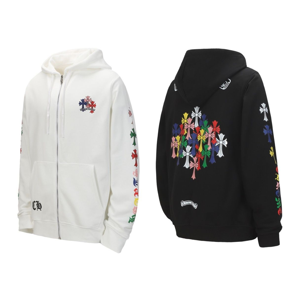 【CHROME HEARTS】ジップアップパーカー