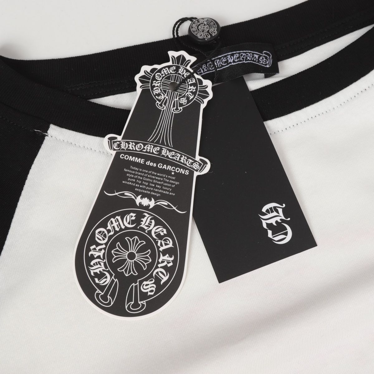 【CHROME HEARTS】刺繍長袖 T シャツ