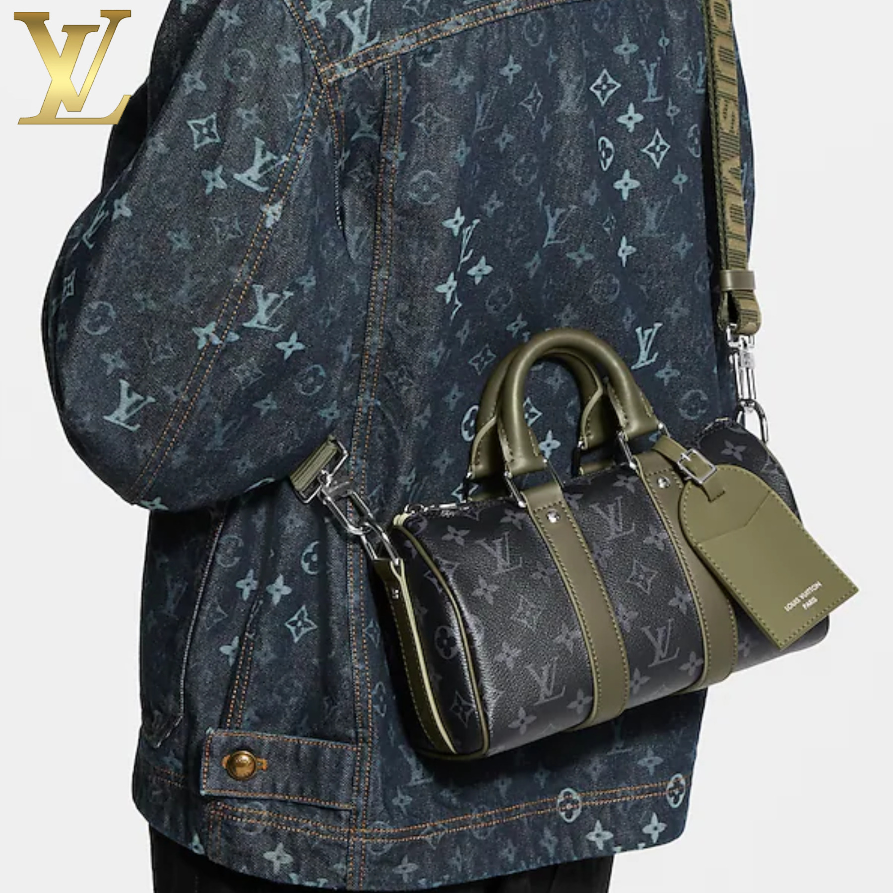 【シティバッグ】LOUIS VUITTON キーポル バンドリエール 25