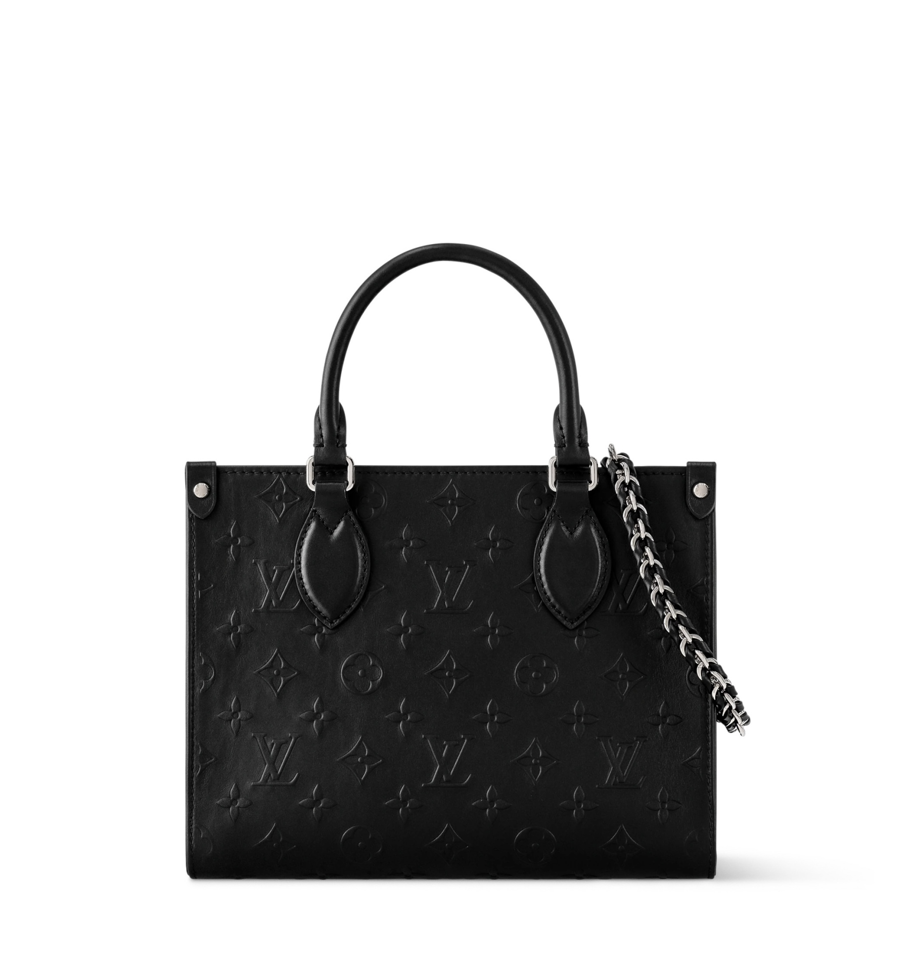 【希少なシルバー金具】★LOUIS VUITTON★OnTheGo ハンドバッグ 25cm