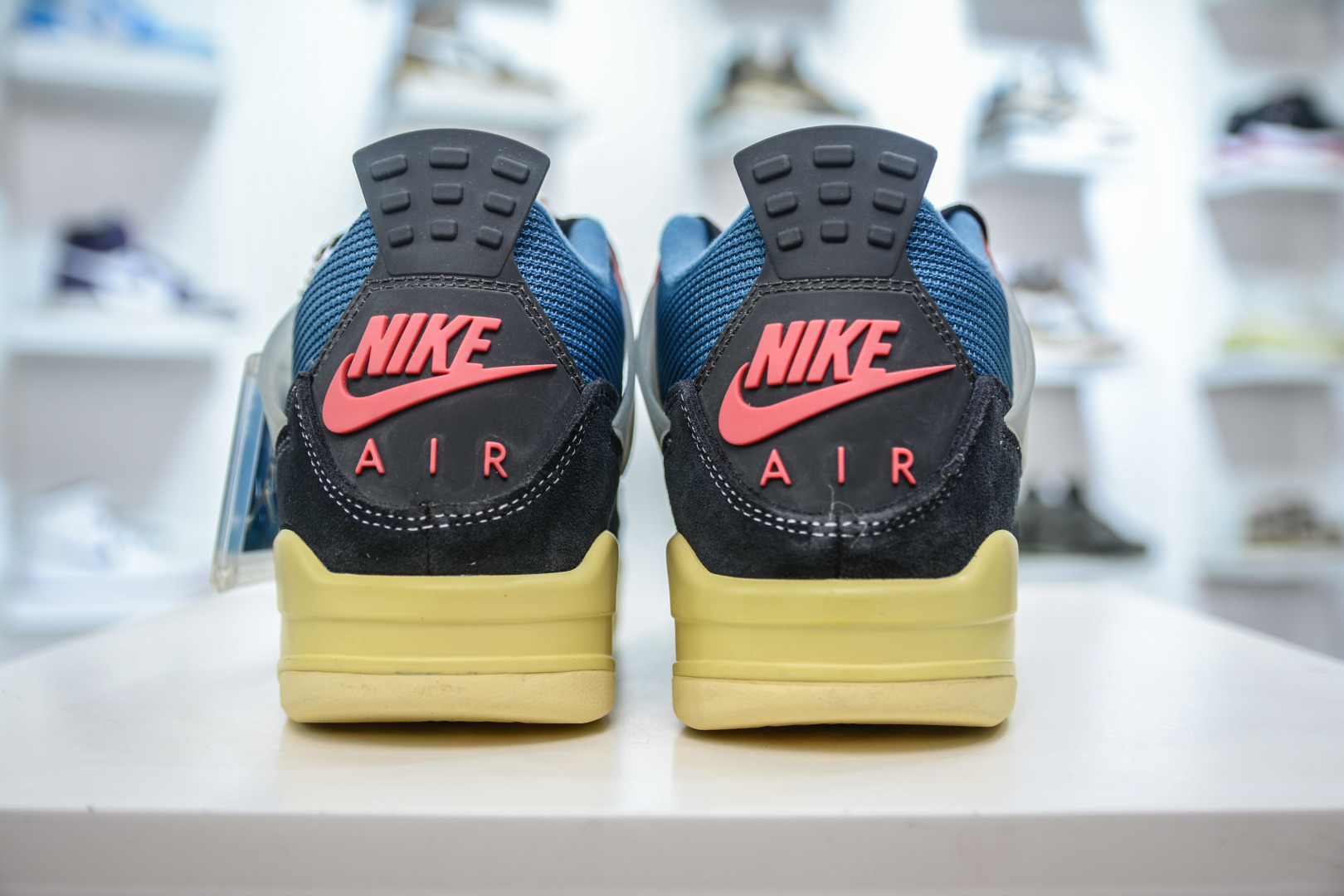 NIKE AIR JORDAN 4 AJ4 Union LA X Air Jordan AJ4 Off Noir Un