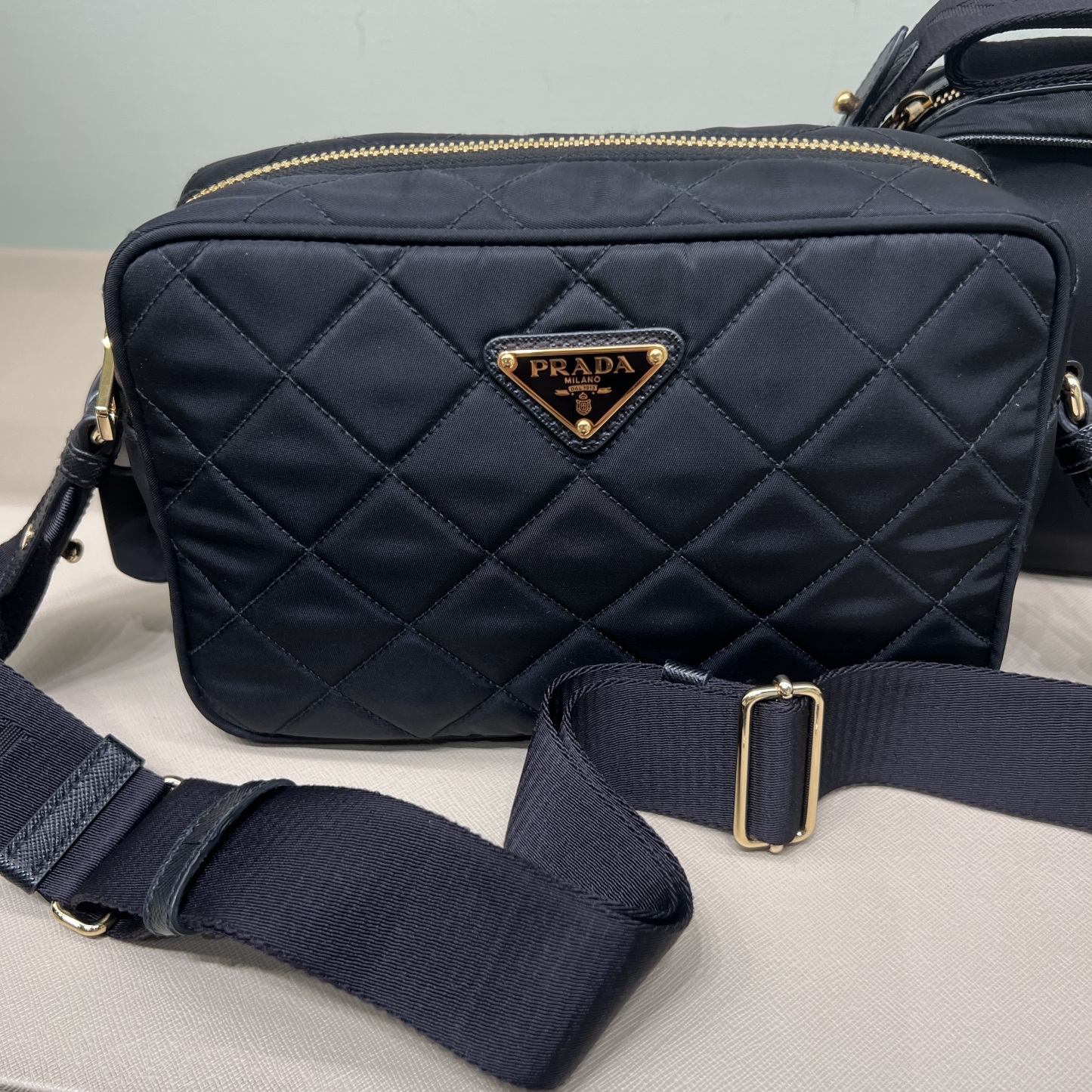 【セール】PRADA プラダ キルティング ショルダーバッグ 1BH089