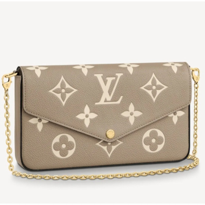 【品格を持ち歩く♪】Louis vuitton チェーンウォレット