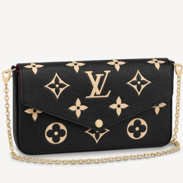 【品格を持ち歩く♪】Louis vuitton チェーンウォレット