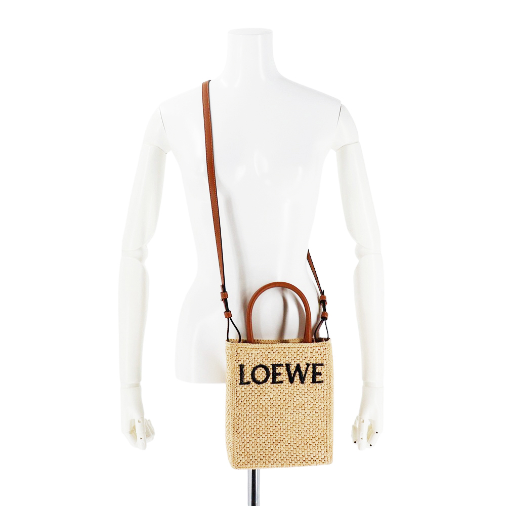 LOEWEロエベ バッグ スタンダード A5 ミニ トート ショルダーバッグ
