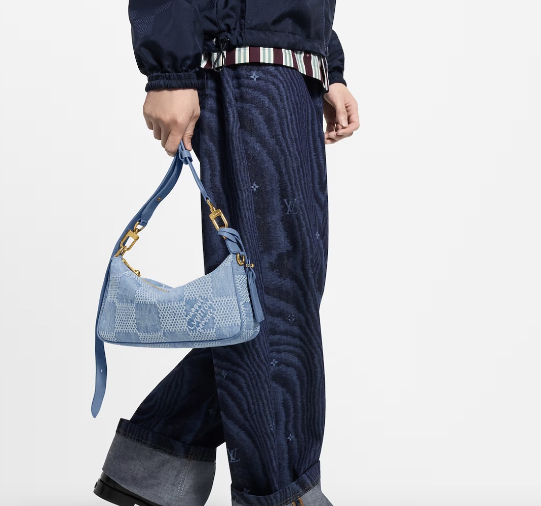 【おしゃれなデニム♪】LV ★ ポシェット・アクセソワール XL N00204