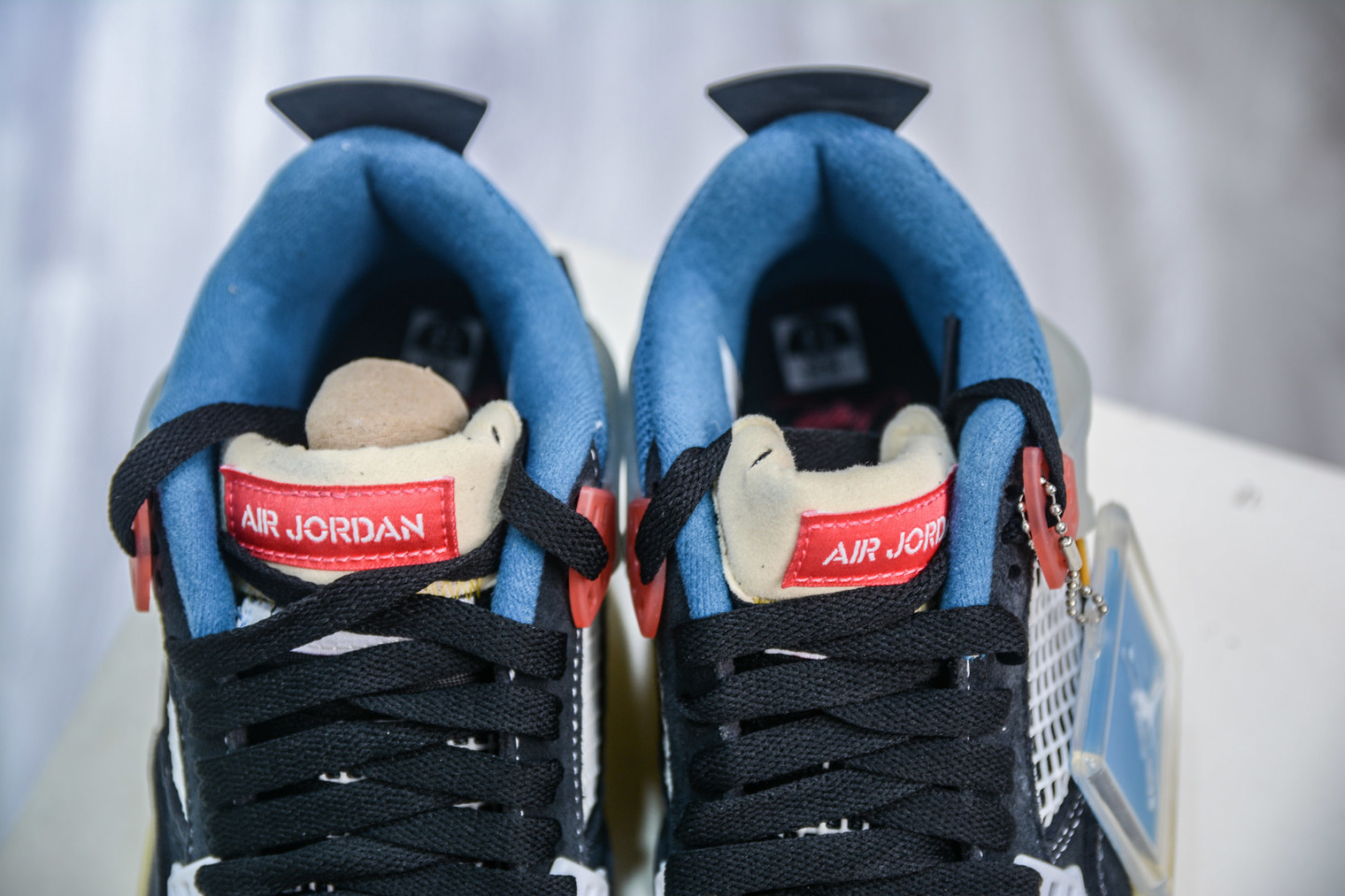 NIKE AIR JORDAN 4 AJ4 Union LA X Air Jordan AJ4 Off Noir Un