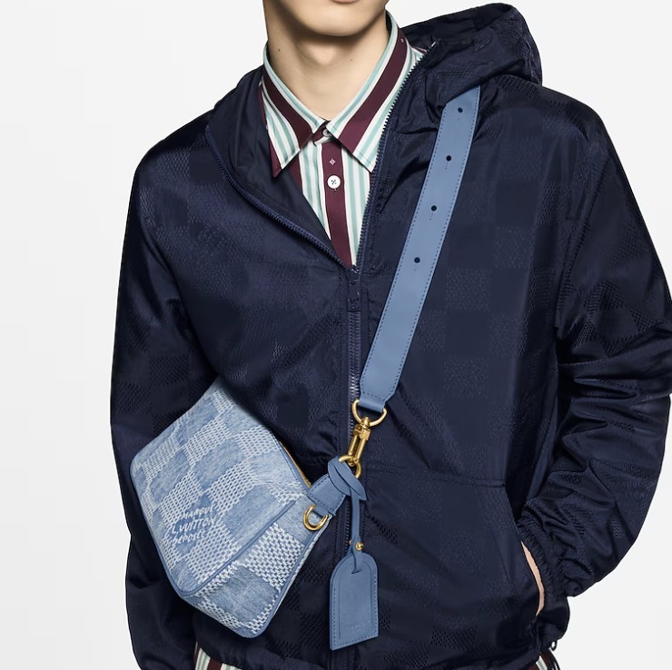 【おしゃれなデニム♪】LV ★ ポシェット・アクセソワール XL N00204