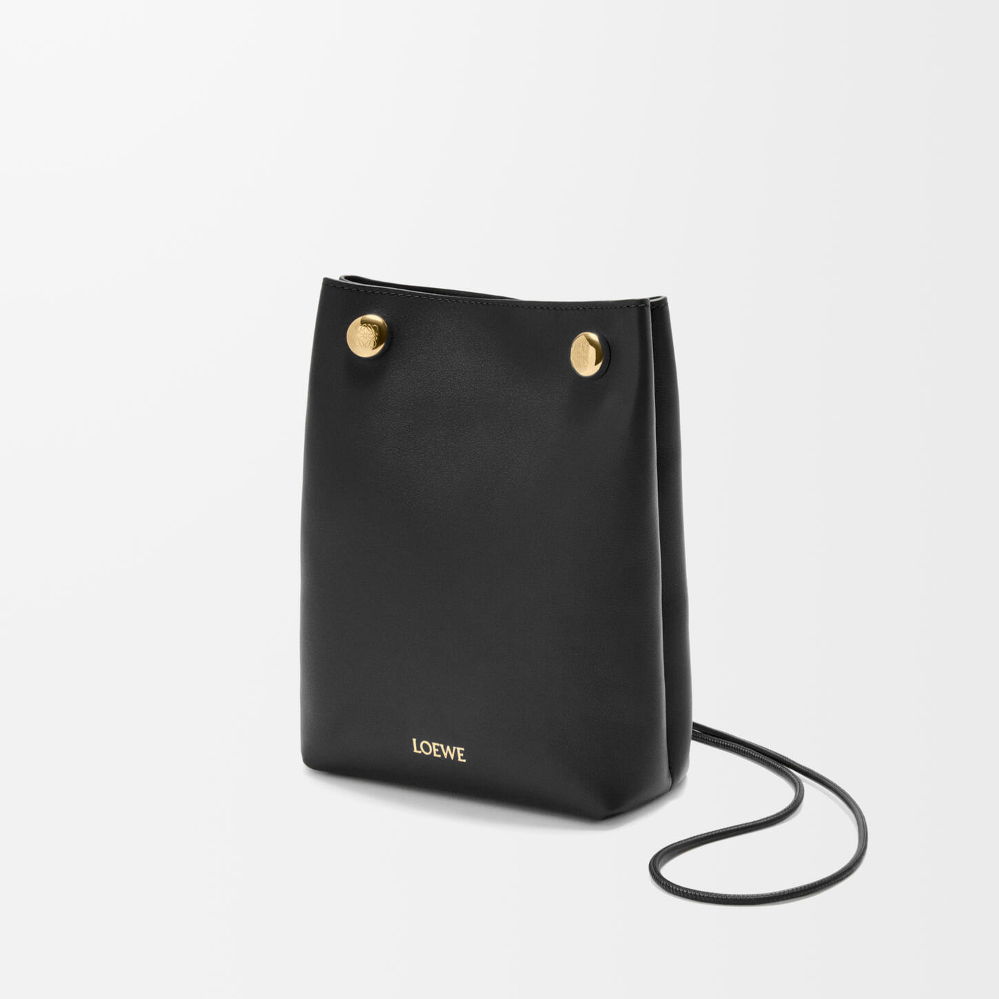 LOEWE ぺブル ポーチ スムースカーフ